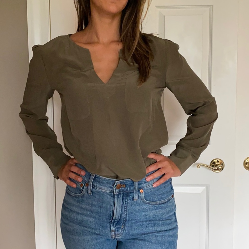 Ann Taylor silk blouse